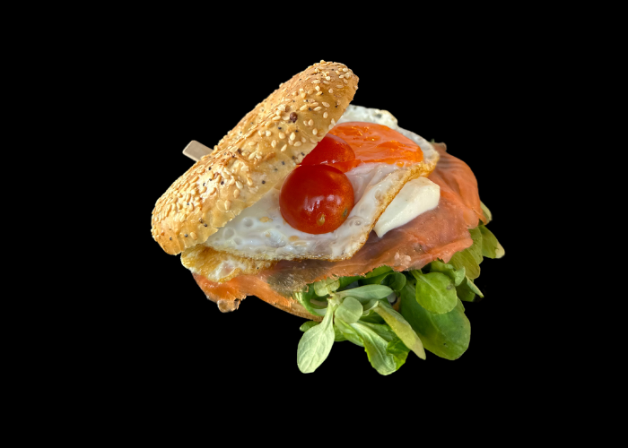 Bagels Salmón