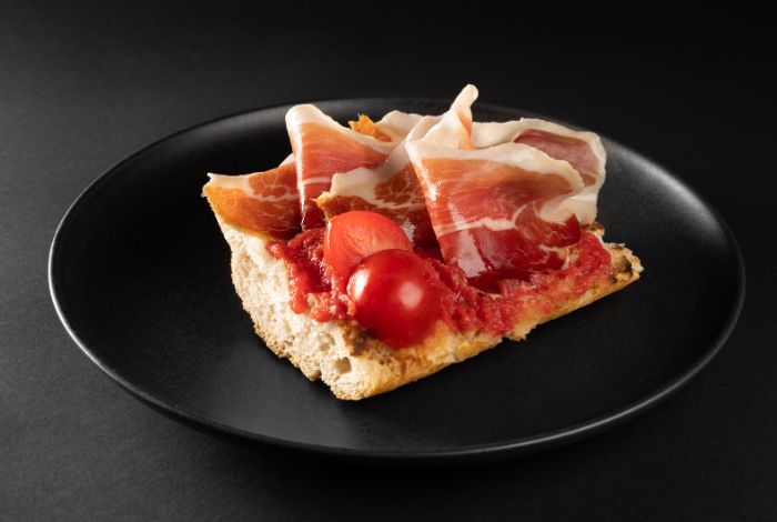 Tostada Jamón y Tomate