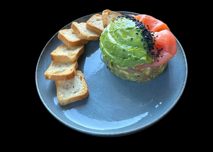 Tartar de salmón