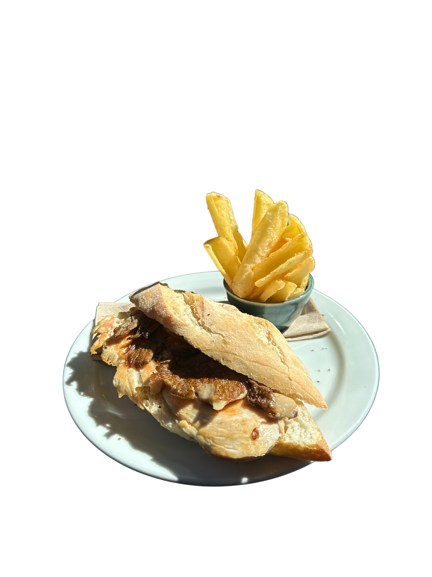 Pechugas, Setas y alioli