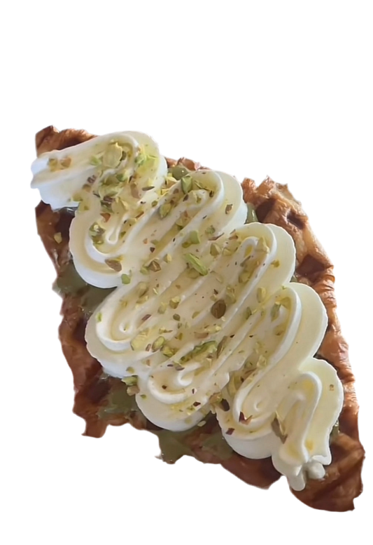 Croffle pistacho